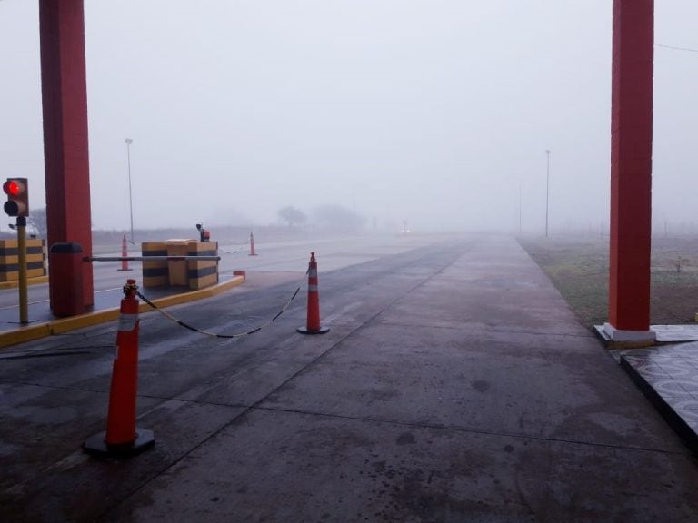 Ente control de rutas advierte sobre bancos de niebla en las rutas y autopistas de San Luis.