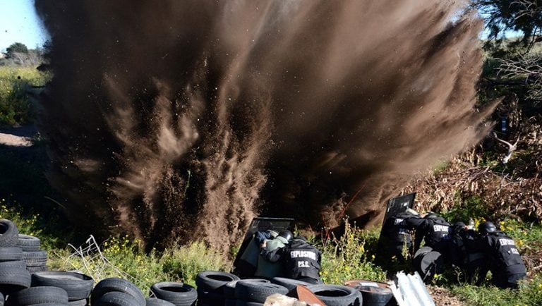 Brigada de Explosivos
(Foto: Gaceta Marinera)