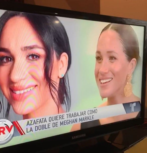 Christine en una entrevista televisiva. (Instagram)