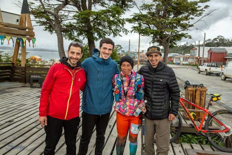 Representantes fueguinos en Navarino Trail