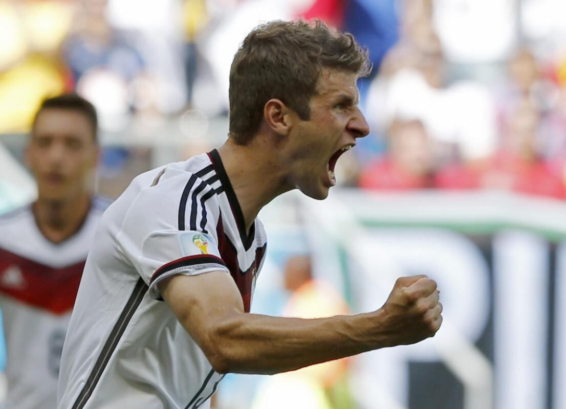 Thomas Müller, campeón del Mundial 2014.