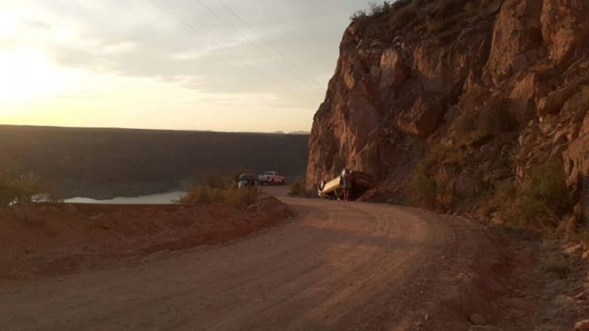 Turistas volcaron en el Cañón del Atuel