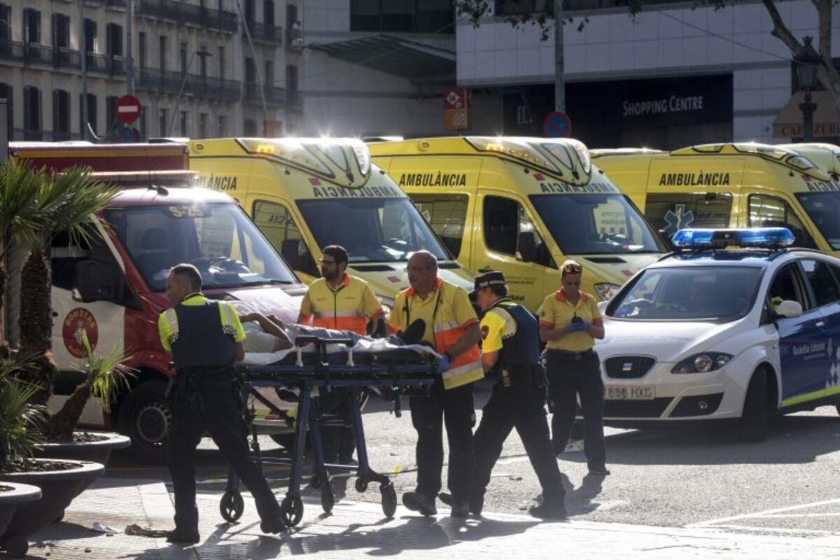 Los espeluznantes videos del atentado en La Rambla