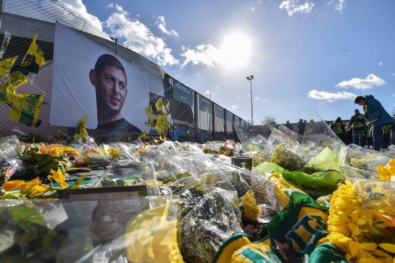 Sala falleció cuando viajaba de Nantes a Cardiff. (Foto: Loic Venance/AFP)