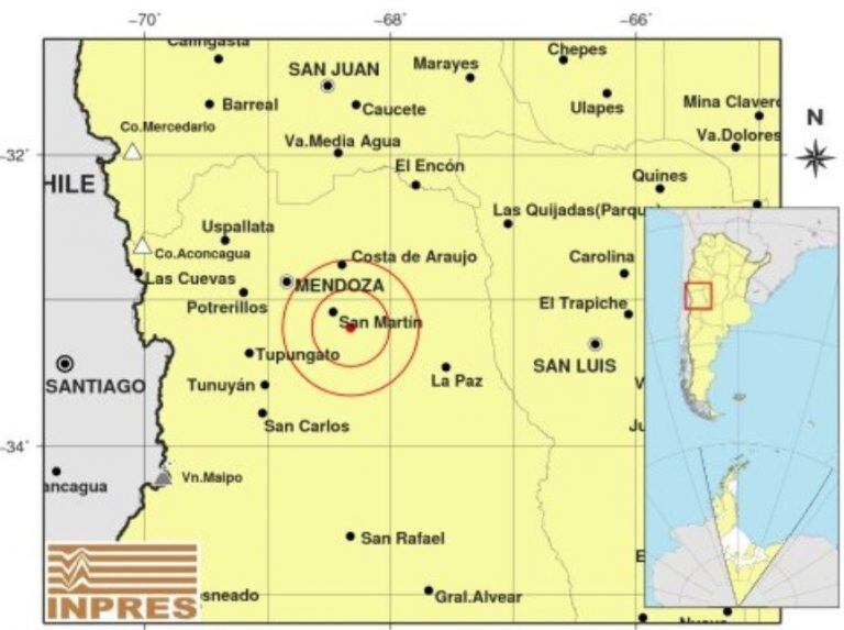 Sismo en Mendoza