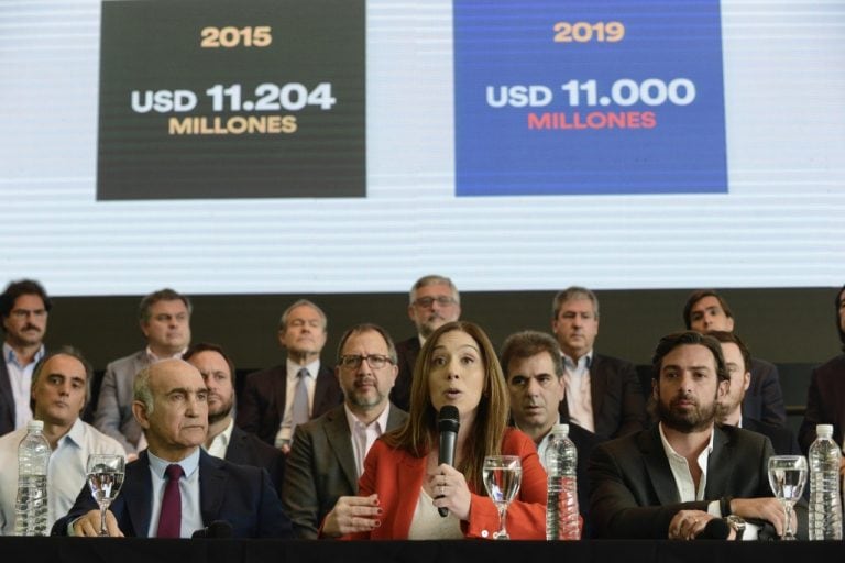 María Eugenia Vidal. (crédito: Clarín)