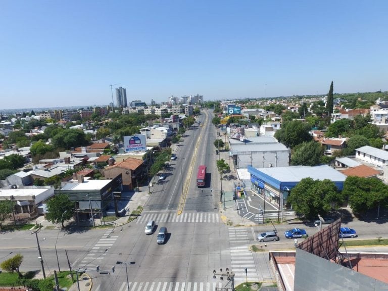 Córdoba abandonada, así se ve la ciudad desde un drone en plena cuarentena. Fuente: drone.city.cba