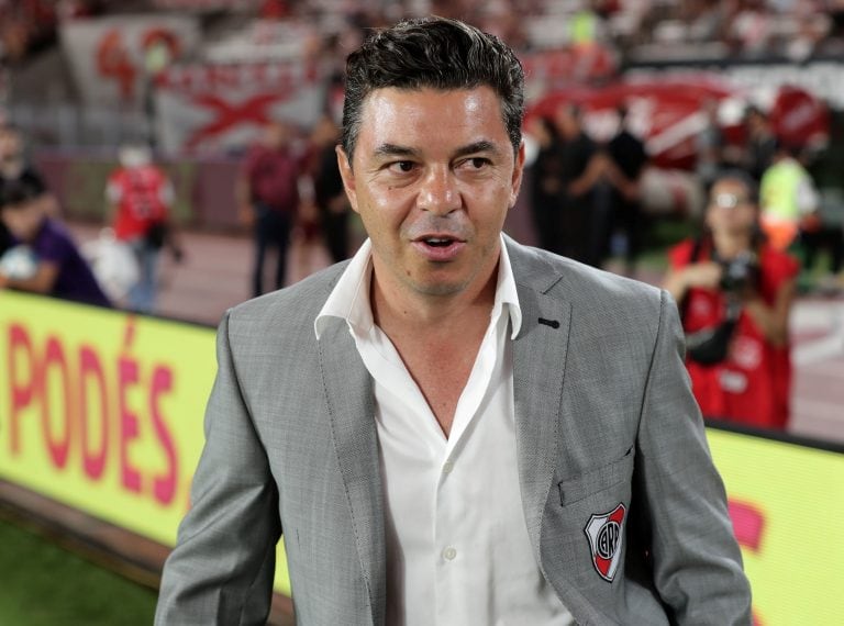 Marcelo Gallardo, DT de River. (Alejandro Pagni/AFP)