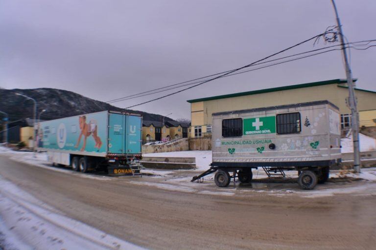 Unidad Sanitaria Movil  y Quirófano Movil de Zoonosis Ushuaia