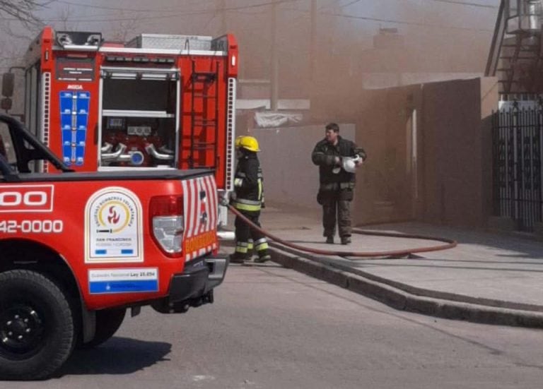 Incendio - Foto: Bomberos Voluntarios