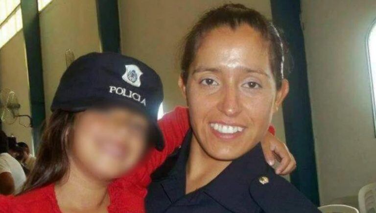 Policia fue heroe al salvar a un bebe en General Rodríguez