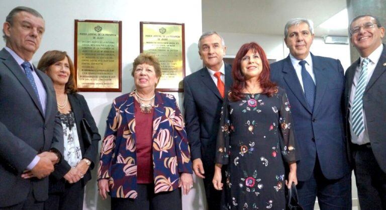 El año pasado la apertura del año judicial tuvo lugar en la ciudad de Libertador General San Martín en el marco de la la inauguración del Centro Judicial Nº 3.