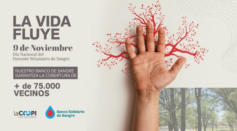 Jornada de donación de sangre en Carlos Paz.