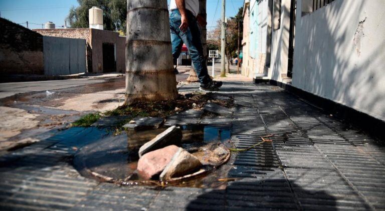 Cloacas desbordadas. Ciudad de Córdoba