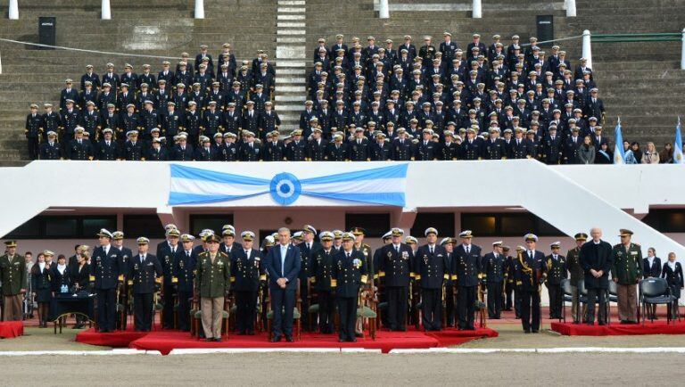 Acto central de la Armada Argentina
(Foto: Gaceta Marinera)