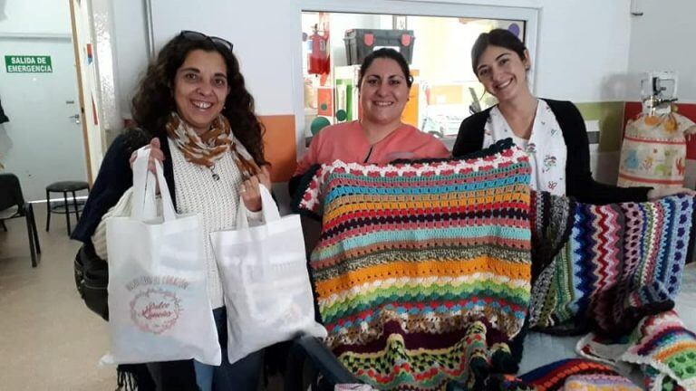 Las últimas entregas se realizaron en Santa Rosa de Calamuchita. El Hospital Regional de esta ciudad fue destinatario de  esta acción solidaria.