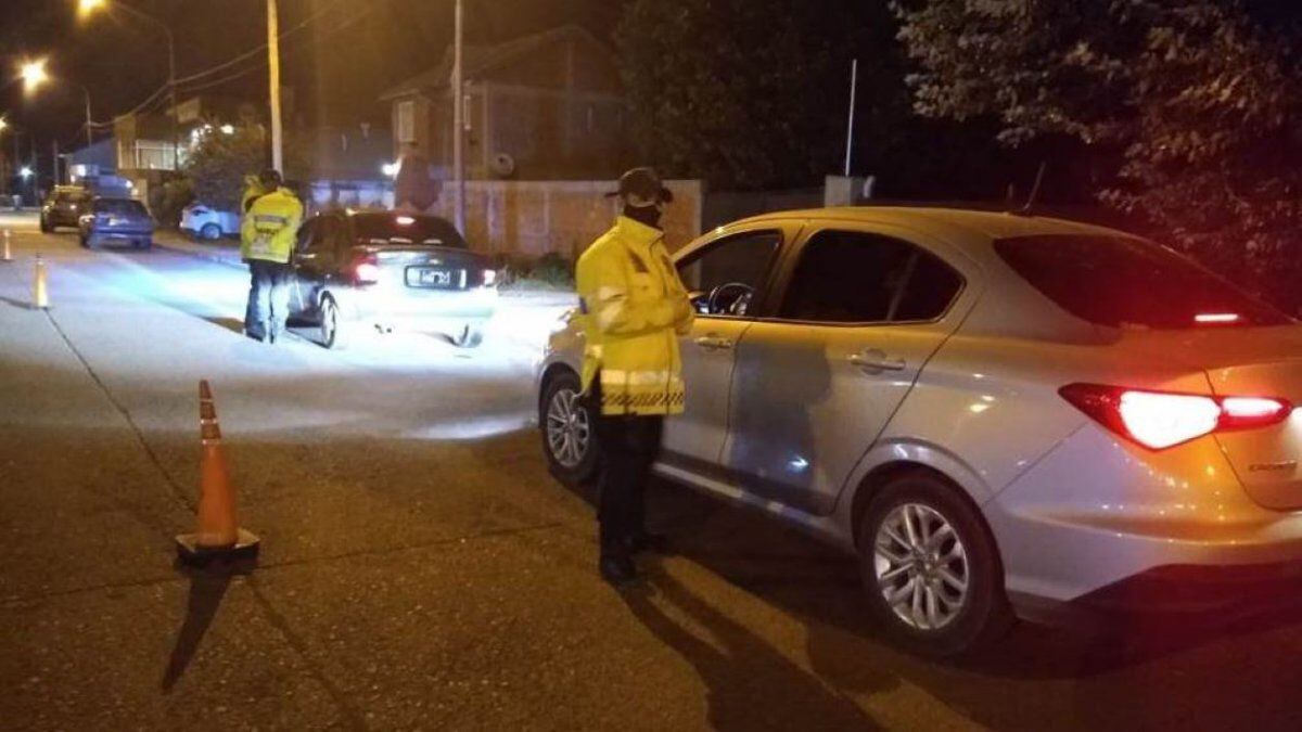 Los controles vehiculares en marcha.