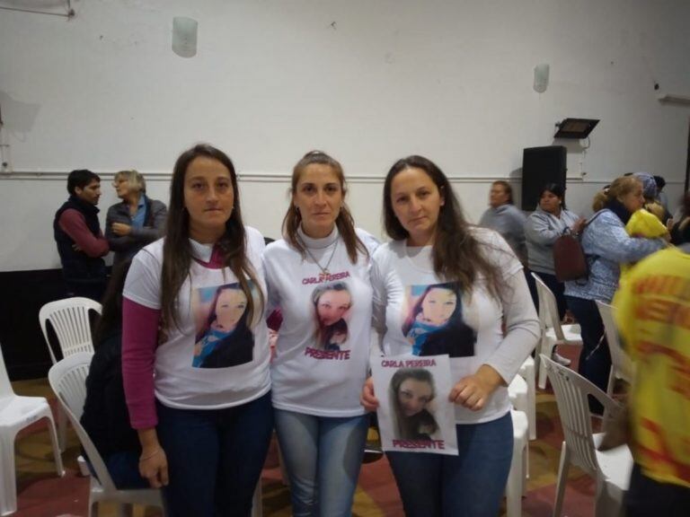 La familia de Carla Pereira pide Justicia.