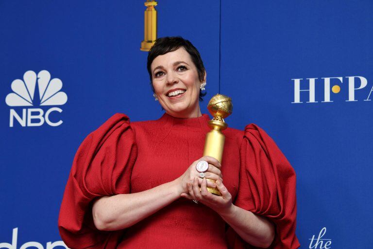 Olivia Colman, mejor actriz de serie dramática por The Crown (EFE)