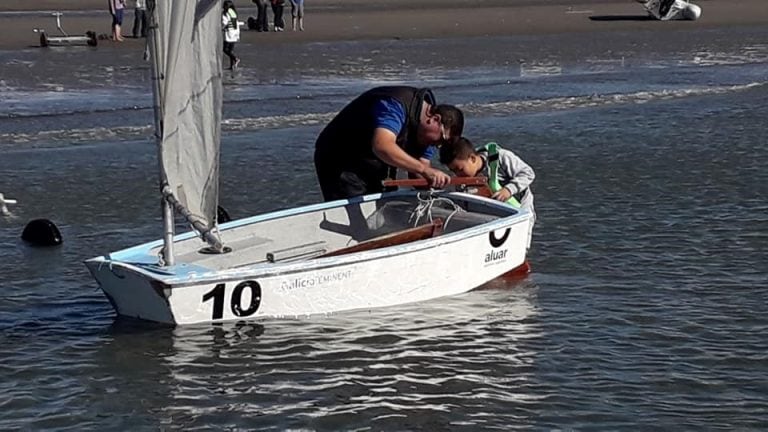 Escuela de Vela "Punta al Mar" presente en Puerto Madryn