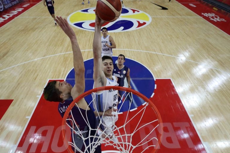 Argentina VS. Serbia (Lintao Zhang/Pool via REUTERS)