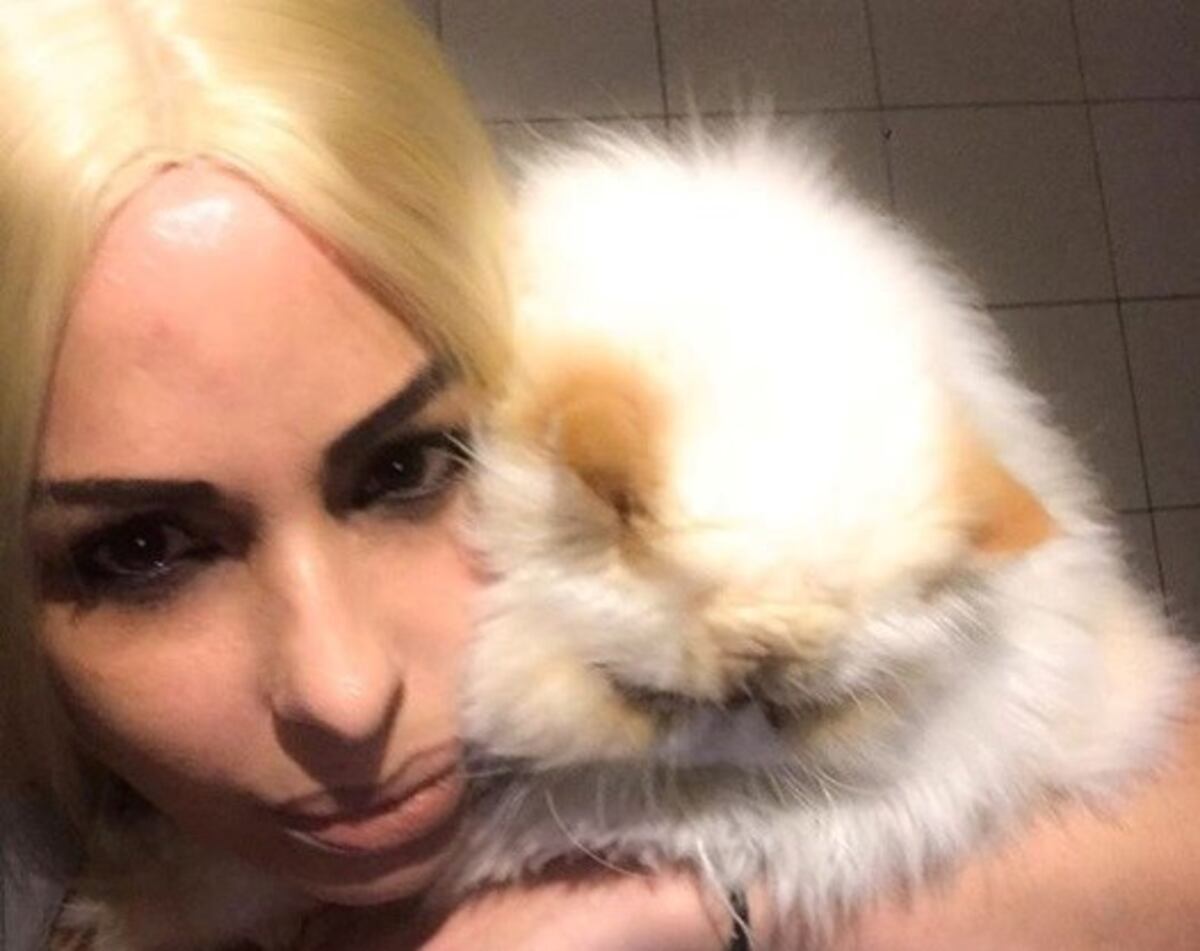Daniela Cardone le reveló a su nieto la historia de su gato embalsamado