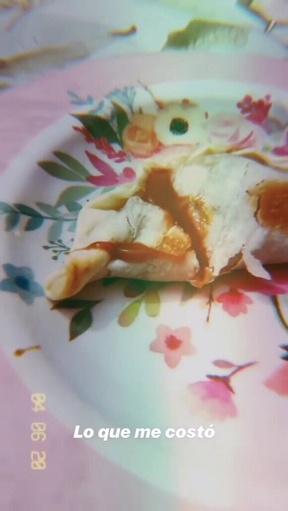 Receta de la China Suarez. (Instagram)