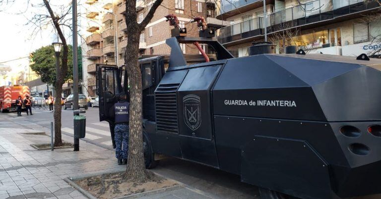 Marchan los choferes de UTA en Córdoba.