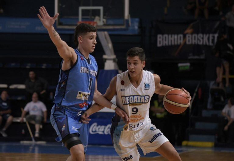 El equipo bahiense no pudo ante Regatas (Foto: Prensa Bahía Basket)