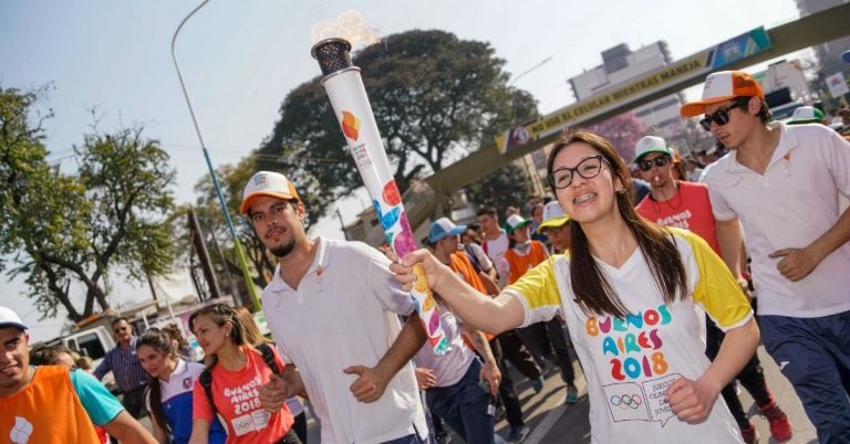 Reviví las imágenes del paso del Tour de la Antorcha por Tucumán.