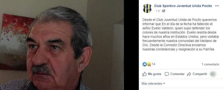 Las redes se llenaron de menajes de condolencia.