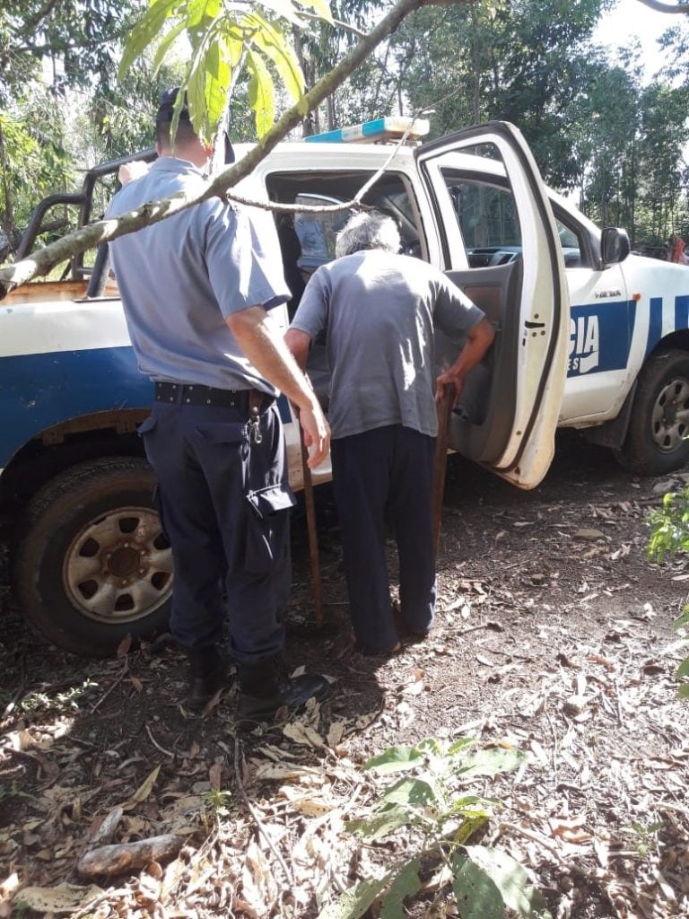 La Policía de Misiones lo rescató y puso bajo resguardo profesional.