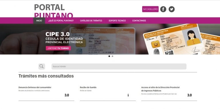 Portal Puntano web