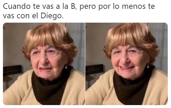 Memes por la llegada de Diego a Gimnasia (Foto: Twitter/Troglioneta).