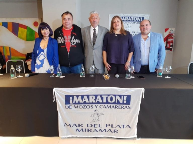 Anuncio de la celebración de la Maratón de los Mozos y Camareras (Foto: Prensa Uthgra)