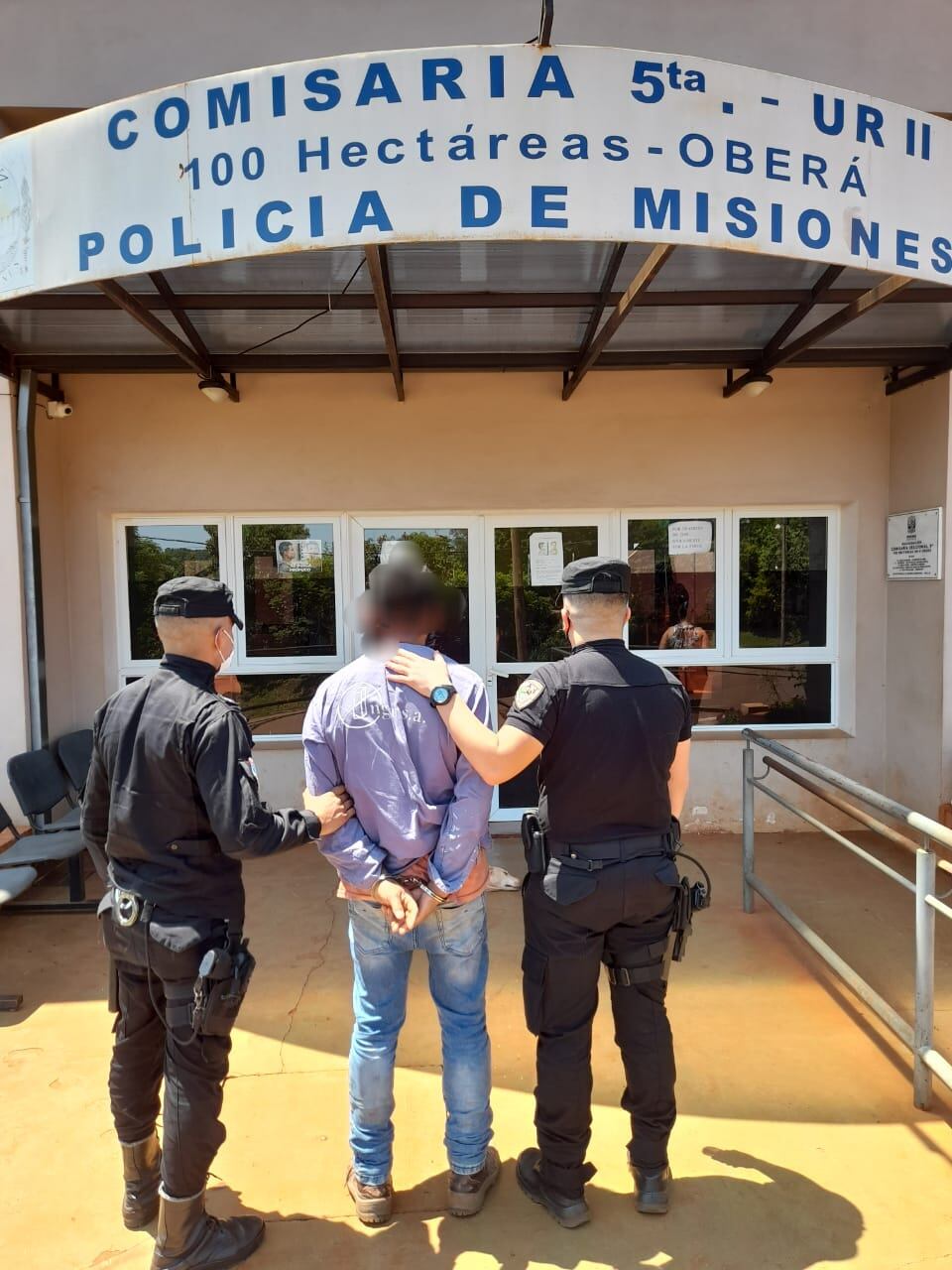 Un individuo fue detenido en Oberá por violencia de género.