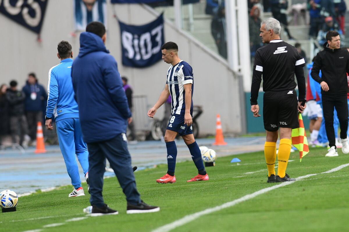 Talleres: la severa sanción que recibió Ulises Ortegoza por su expulsión ante Godoy Cruz