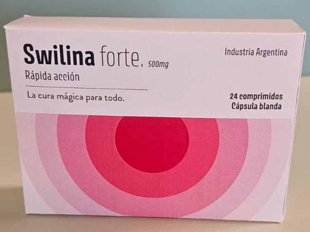 Caja de 24 comprimidos de Swilina.