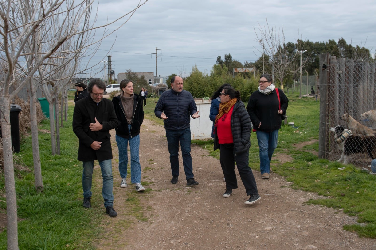 Candidatos de Unión por la Patria recorrieron el predio de PACMA