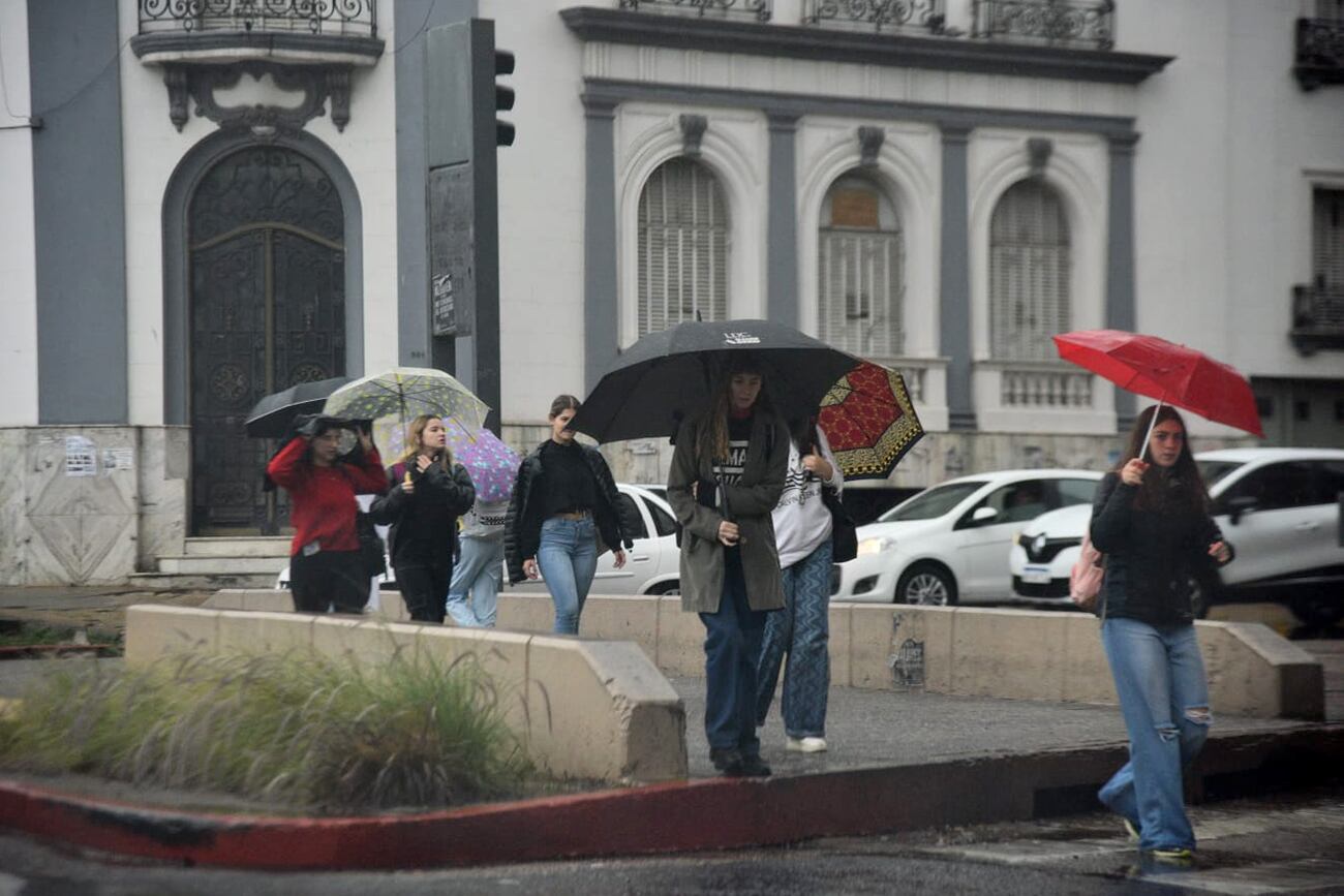 Lluvias y tormentas en la previa del 25 de mayo en Córdoba. 