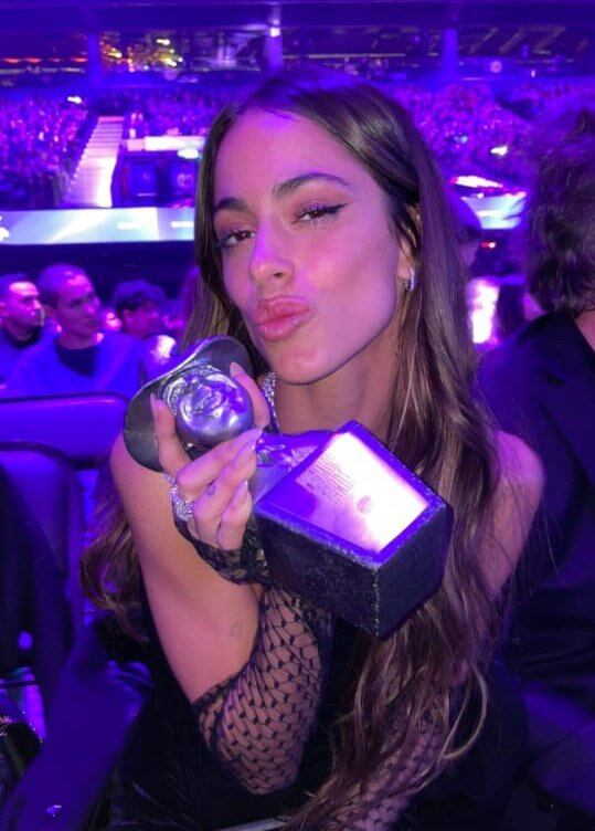 Tini Stoessel en los Premios Gardel 2022