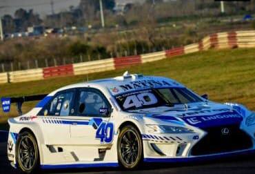 El Lexus del Lincoln Motorsport, con el que Ciarrocchi compite en el Top Race V6.