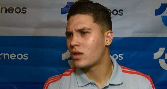 Juan Fernando Quintero dijo que se quiere quedar en River.