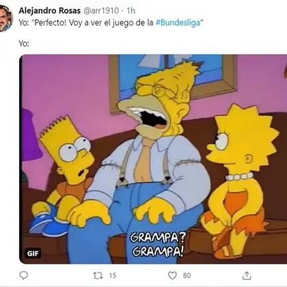 Un clásico de los simpsons.