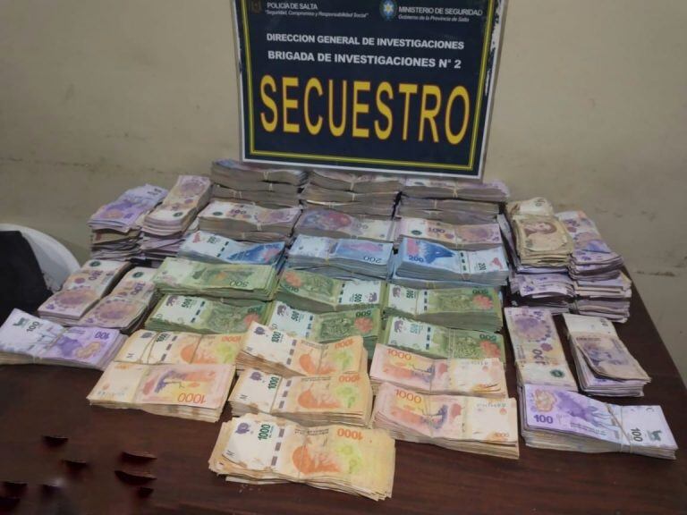 En plena cuarentena entraron a robar a un depósito y se llevaron un botín millonario. (Policía de Salta)