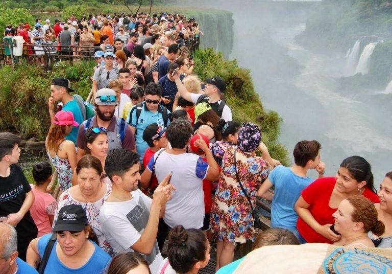 Día de la Diversidad en Cataratas del Iguazú. (Gentileza Walter Fernández)