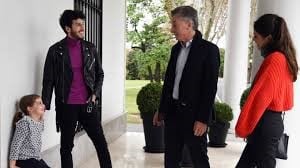 El encuentro de Sebastián Yatra y Tini Stoessel con el clan Macri en la Quinta de Olivos (Instagram/juliana.awada)