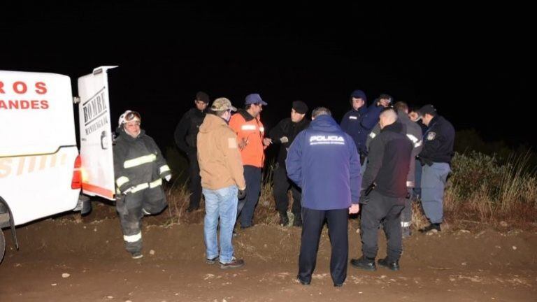 Las primeras versiones aseguran que se trataría de un vecino de 60 años que desapareció el 30 de marzo. Cortesía Imneuquén.