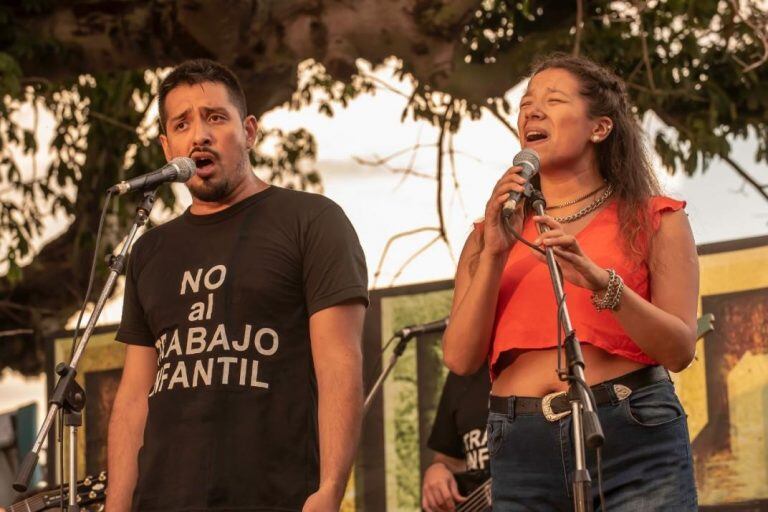 Festival Cosquín canta por los niños.