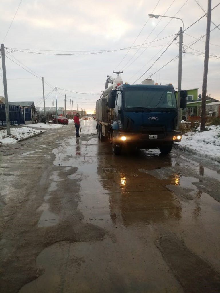 Descongelamiento de caños de agua, Río Grande TDF